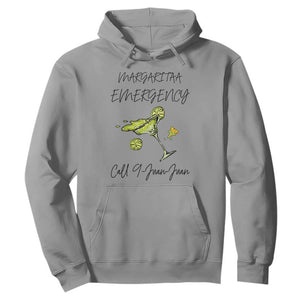 Margarita Emergency Mexican Fiesta Hoodie Funny Cinco de Mayo TS14 Sport Gray Print Your Wear