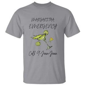 Margarita Emergency Mexican Fiesta T Shirt Funny Cinco de Mayo TS14 Sport Gray Print Your Wear
