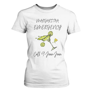 Margarita Emergency Mexican Fiesta T Shirt For Women Funny Cinco de Mayo TS14 White Print Your Wear