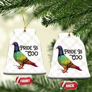 Pride Is Coo Pigeon Ceramic Ornament Funny LGBTQ Pride Month TS14 Print Your Wear