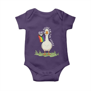 Silly Goose LGBTQ Rainbow Baby Onesie Funny Gay Pride Month