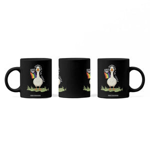 Silly Goose LGBTQ Rainbow Coffee Mug Funny Gay Pride Month
