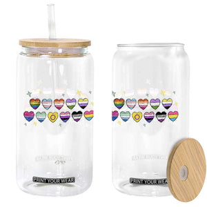 You Are Safe With Me Glass Can LGBTQ Support Rainbow Flags Ally
