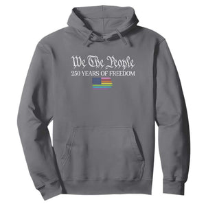 We The People Means Everyone Hoodie LGBTQ Gay Pride Rainbow Flags TS14 Charcoal Print Your Wear