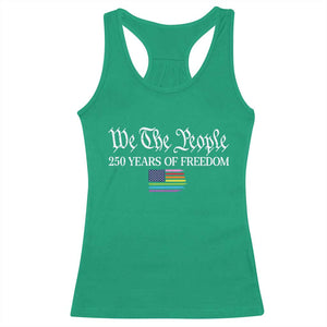 We The People Means Everyone Racerback Tank Top LGBTQ Gay Pride Rainbow Flags TS14 Irish Green Print Your Wear