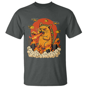 Tacocat Monster T Shirt Funny Cats Taco Lovers TS14 Dark Heather Print Your Wear