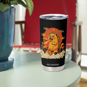 Tacocat Monster Tumbler Cup Funny Cats Taco Lovers TS14 Print Your Wear