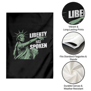 Funny Basketball Point God Liberty Meme Garden Flag Has Spoken Patriotic USA TS14 Print Your Wear