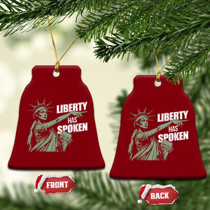 Funny Basketball Point God Liberty Meme Ceramic Ornament Has Spoken Patriotic USA TS14 Print Your Wear