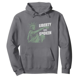 Funny Basketball Point God Liberty Meme Hoodie Has Spoken Patriotic USA TS14 Charcoal Print Your Wear