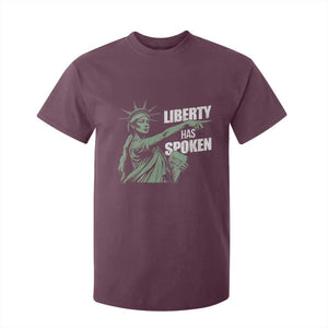 Funny Basketball Point God Liberty Meme T Shirt For Kid Has Spoken Patriotic USA TS14 Maroon Print Your Wear