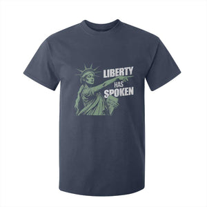 Funny Basketball Point God Liberty Meme T Shirt For Kid Has Spoken Patriotic USA TS14 Navy Print Your Wear