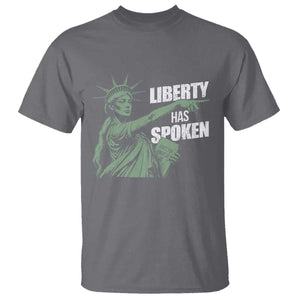 Funny Basketball Point God Liberty Meme T Shirt Has Spoken Patriotic USA TS14 Charcoal Print Your Wear