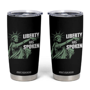 Funny Basketball Point God Liberty Meme Tumbler Cup Has Spoken Patriotic USA TS14 Black Print Your Wear