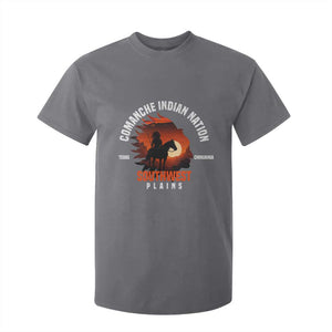 Comanche Native American Indian Chief Respect T Shirt For Kid TS14 Charcoal Print Your Wear