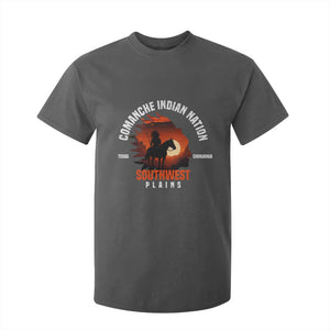Comanche Native American Indian Chief Respect T Shirt For Kid TS14 Dark Heather Print Your Wear