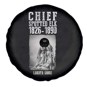 Native American Indian Chief Spare Tire Cover Lakota Sioux Chief Spotted Elk TS14 Print Your Wear