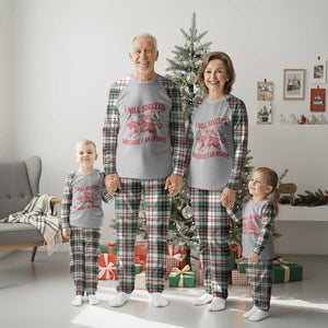 I Will Succeed Because I Am Insane Plaid Pajama Set Funny Cowgirl Tiger Sarcastic Humor