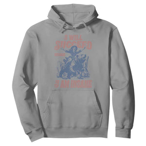 I Will Succeed Because I Am Insane Hoodie Funny Cowgirl Western Sarcastic