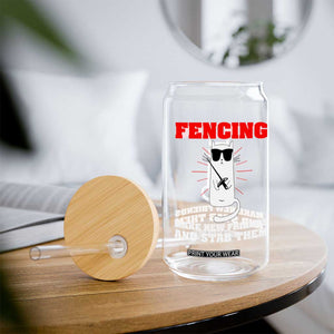 Funny Cat Fencing Glass Can Make Me New Friends And Stab Them TS14 Print Your Wear