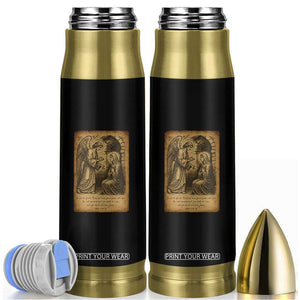 Virgin Mary Bullet Tumbler Angel Gabriel Luke 1:30 Christian TS14 Black Print Your Wear