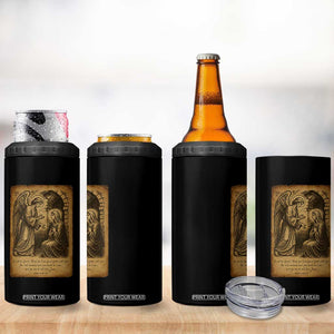 Virgin Mary 4 in 1 Can Cooler Tumbler Angel Gabriel Luke 1:30 Christian TS14 Print Your Wear