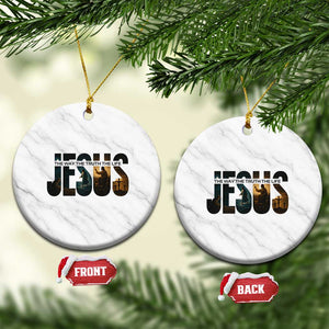 Jesus Christian Bible Ceramic Ornament The Way The Truth The Life TS14 1pc White Marble Print Your Wear