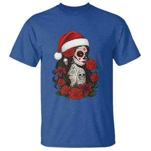 Dia De Los Muertos Mexican Christmas T Shirt Day of the Dead Sugar Skull Women TS14 Royal Blue Print Your Wear