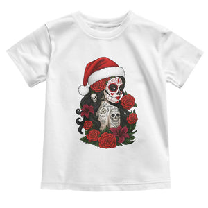 Dia De Los Muertos Mexican Christmas Toddler T Shirt Day of the Dead Sugar Skull Women TS14 White Print Your Wear
