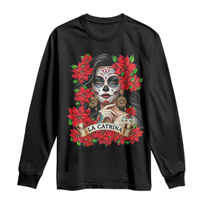 Dia De Los Muertos Mexican Long Sleeve Shirt Day of the Dead Sugar Skull Women TS14 Black Print Your Wear