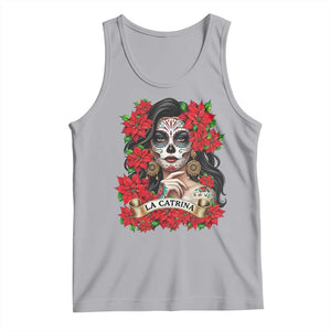 Dia De Los Muertos Mexican Tank Top Day of the Dead Sugar Skull Women TS14 Athletic Heather Print Your Wear