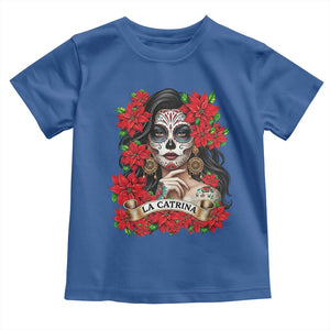 Dia De Los Muertos Mexican Toddler T Shirt Day of the Dead Sugar Skull Women TS14 Royal Blue Print Your Wear