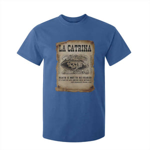 Day Of The Dead T Shirt For Kid La Calavera Garbancera TS14 Royal Blue Print Your Wear