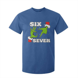 67 Six Seven Christmas Meme T Shirt For Kid Funny Elf Hands TS14 Royal Blue Print Your Wear