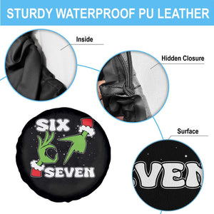 67 Six Seven Christmas Meme Spare Tire Cover Funny Elf Hands TS14 Print Your Wear