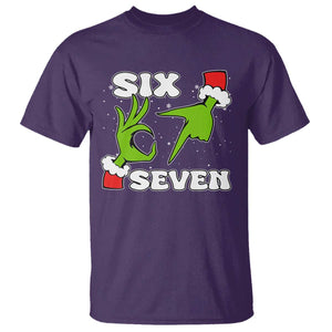 67 Six Seven Christmas Meme T Shirt Funny Elf Hands TS14 Purple Print Your Wear