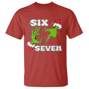 67 Six Seven Christmas Meme T Shirt Funny Elf Hands TS14 Red Print Your Wear