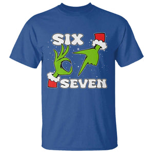 67 Six Seven Christmas Meme T Shirt Funny Elf Hands TS14 Royal Blue Print Your Wear