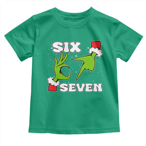 67 Six Seven Christmas Meme Toddler T Shirt Funny Elf Hands TS14 Irish Green Print Your Wear
