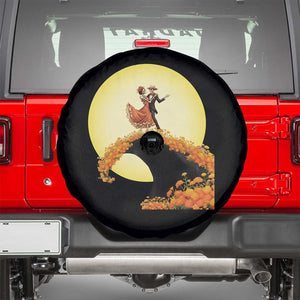 Dia De Los Muertos Spare Tire Cover Skeletons Dancing Mexican TS14 4 inches Print Your Wear