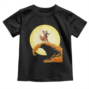 Dia De Los Muertos Toddler T Shirt Skeletons Dancing Mexican TS14 Black Print Your Wear