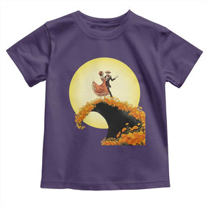 Dia De Los Muertos Toddler T Shirt Skeletons Dancing Mexican TS14 Purple Print Your Wear