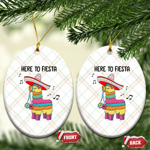 Funny Pinata Mexican Ceramic Ornament Here To Fiesta TS14 Print Your Wear