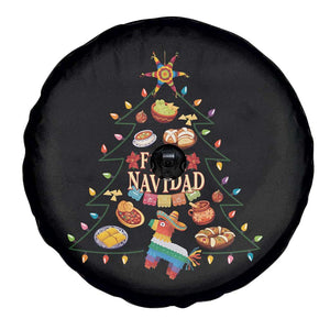Feliz Navidad Spare Tire Cover Mexican Christmas Tree Fiesta TS14 Print Your Wear