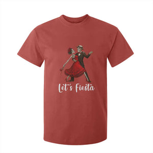 Skeleton Mexican Christmas T Shirt For Kid Let us Fiesta TS14 Red Print Your Wear