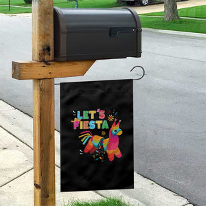 Funny Pinata Mexican Garden Flag Let Us Fiesta TS14 Print Your Wear