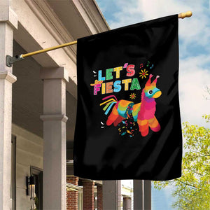 Funny Pinata Mexican Garden Flag Let Us Fiesta TS14 Print Your Wear