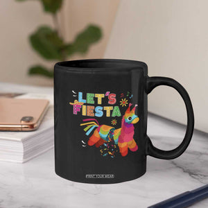 Funny Pinata Mexican Coffee Mug Let Us Fiesta TS14 Print Your Wear