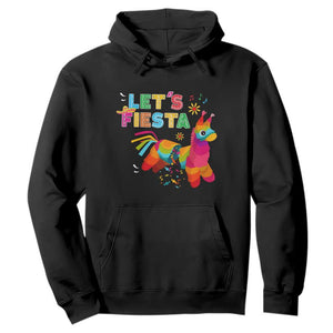 Funny Pinata Mexican Hoodie Let Us Fiesta TS14 Black Print Your Wear