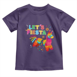 Funny Pinata Mexican Toddler T Shirt Let Us Fiesta TS14 Purple Print Your Wear